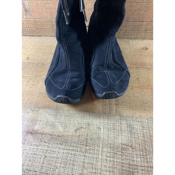 Womens PUMA Mid Calf Sneaker/ Boot Size 5.5 Black - Picture 6 of 10